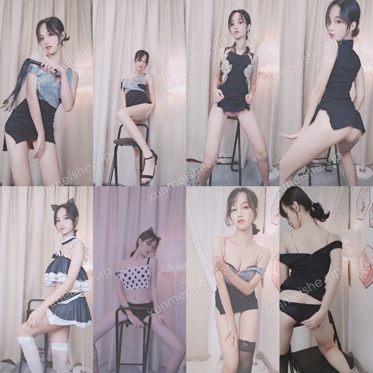 花椒主播 – 小乃甜 定制无限闪现热舞合集[9V-201M]