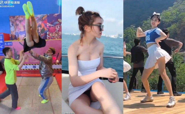 快手趣味集 – 土味段子跳舞短视频露底福利集[71V-361M]