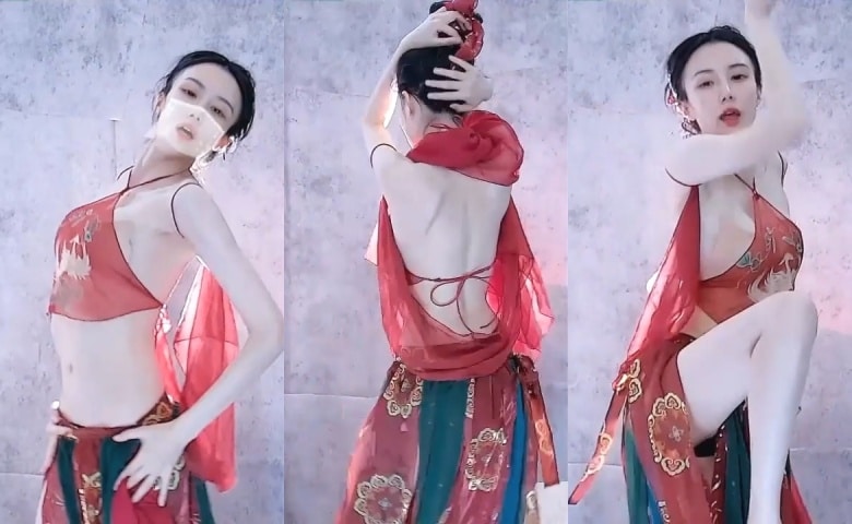 【网易CC】白妖妖 定制敦煌露背舞[2V-359M]