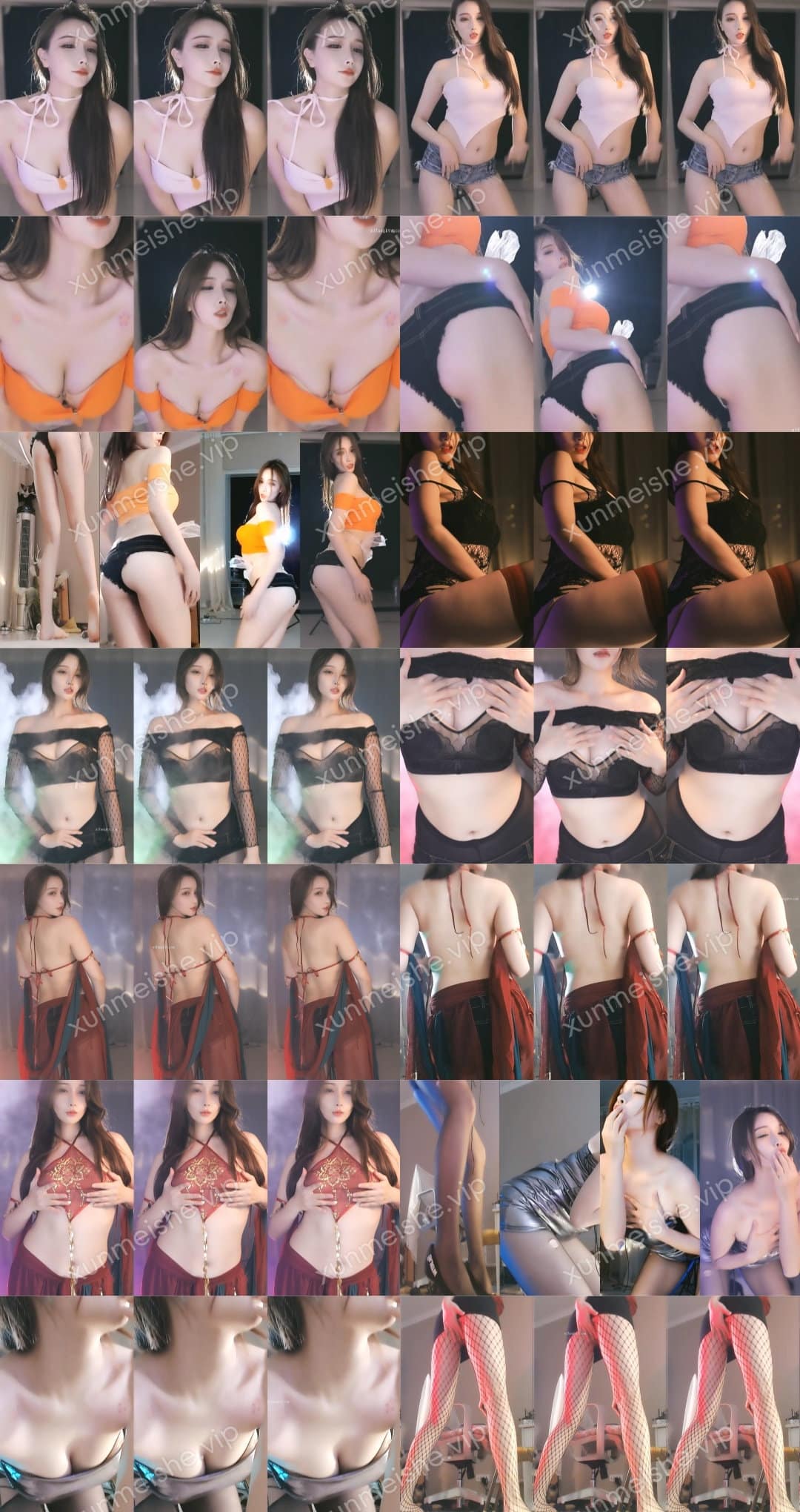 虎牙主播 – 国一喵 顶级美女定制热舞[8V-1.07G]