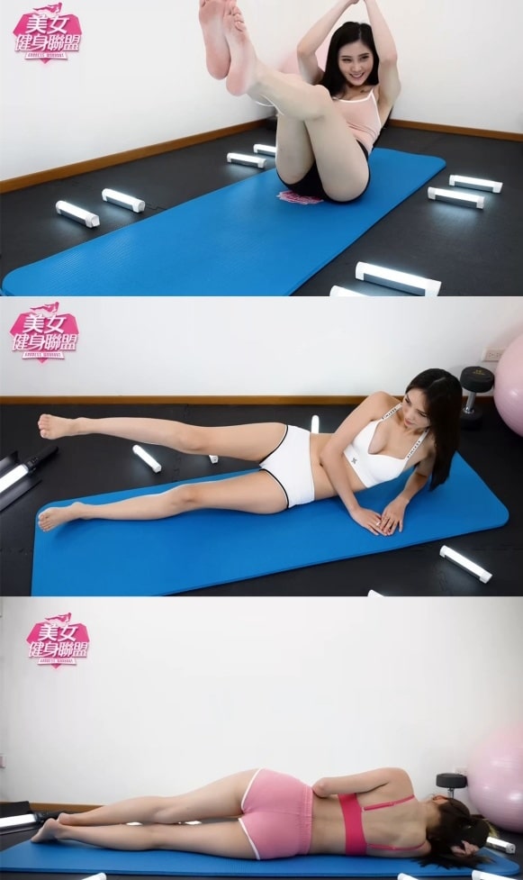 来自《美女健身联盟》各种健康且养眼的妹子视频合集 [135V-9.23G]