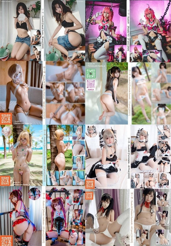 越南网红妹子 – Kuuko W 写真作品53套最全合集 [12.6G]