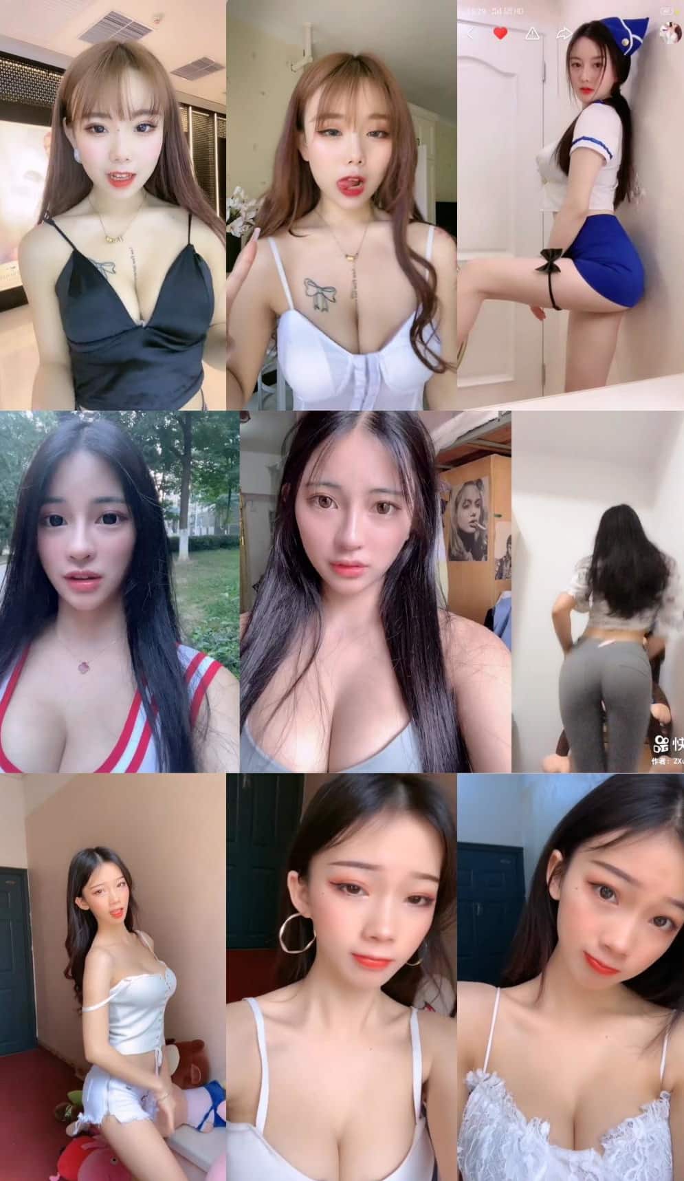 抖音快手超多美女抖胸慢摇热舞短视频精选合集（二）[450V-2.95G]