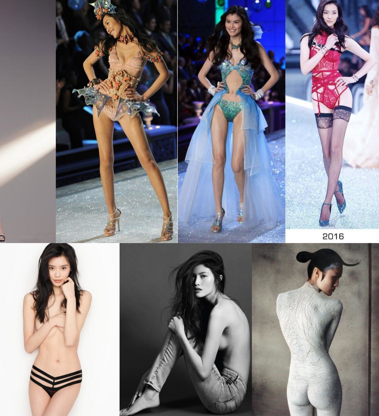 香奈儿早春专场 国内三大维密模特奚梦瑶、刘雯、何穗领衔透视走秀[6V+598P-1.57G]