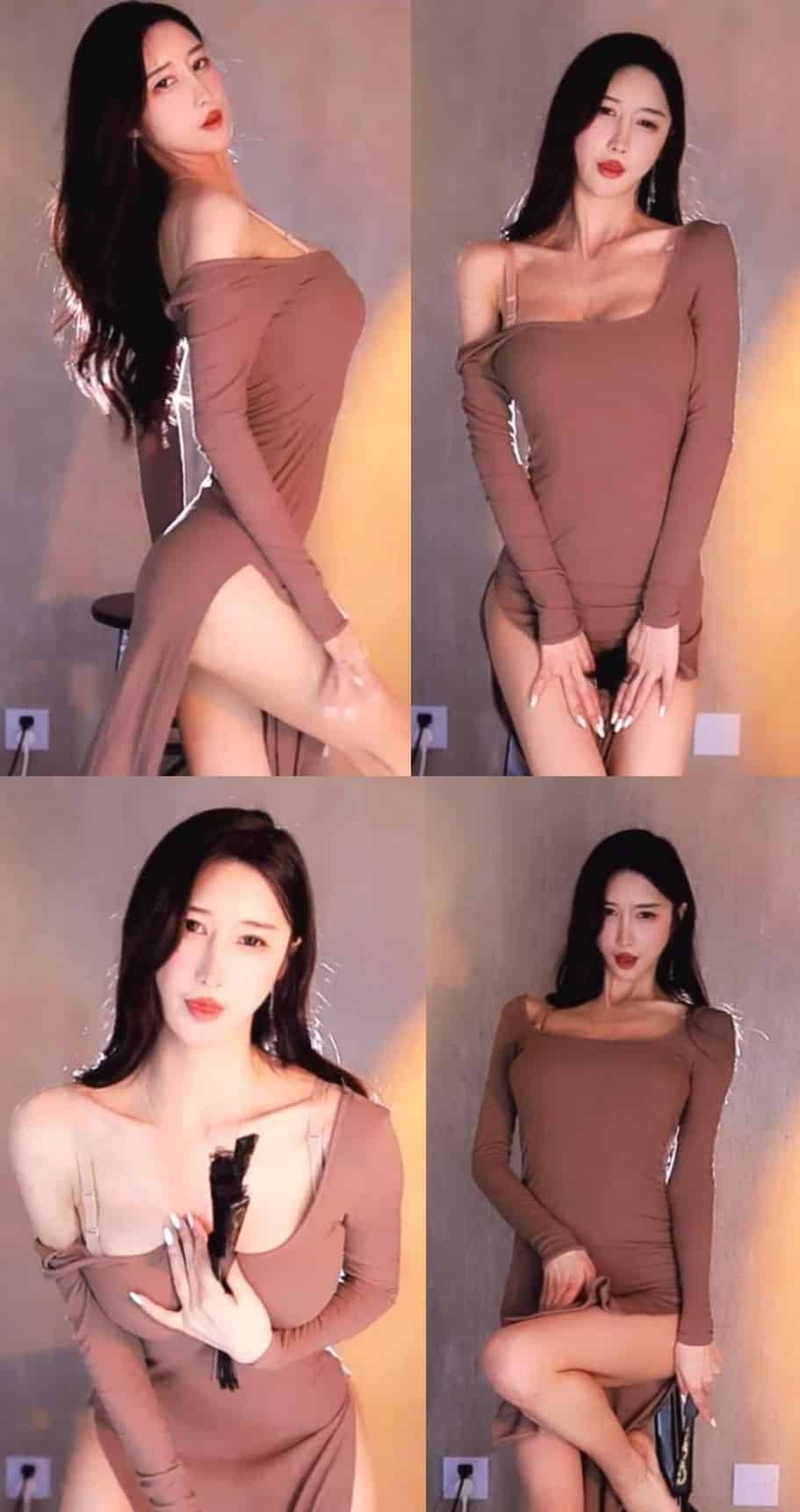 斗鱼主播 – 小南南 付费群定制 高开叉裙热舞视频[5V-709M]