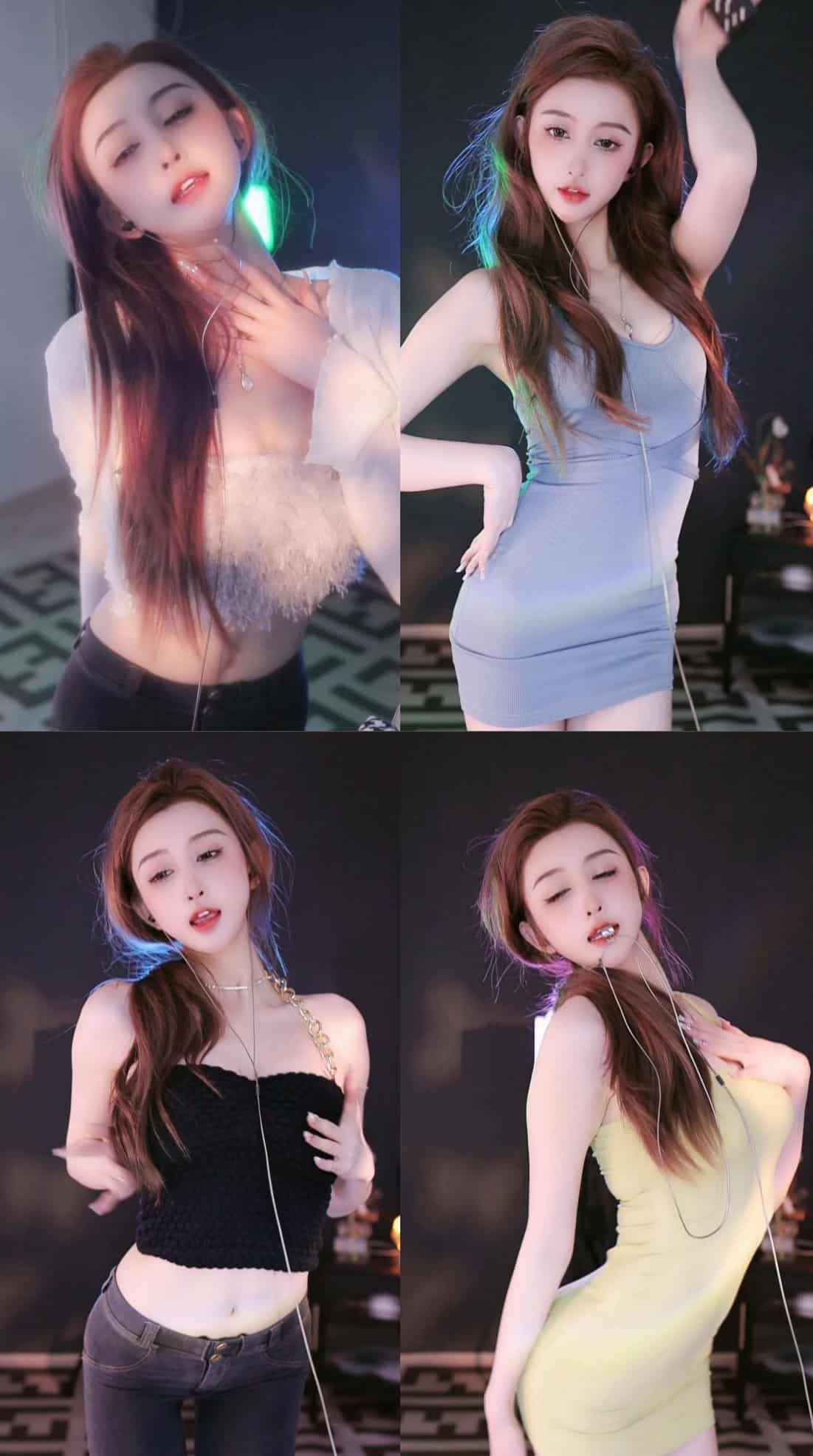 虎牙主播【影娱奶油米】抖音平台直播跳舞精选[28V-5G]