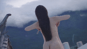 阿朱的超艺术写真视频，屋顶、古建筑、天空和大美女[2.19G-15分20秒]