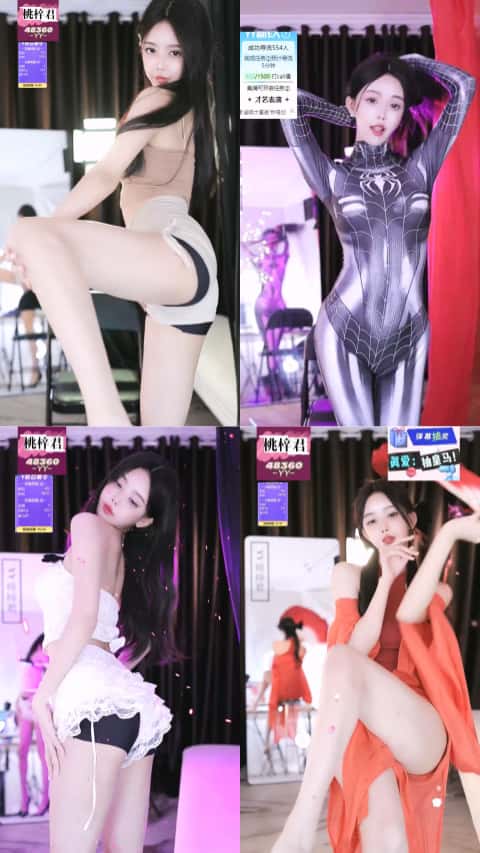 YY直播【桃梓君】直播热舞视频合集[52V-4.4G]