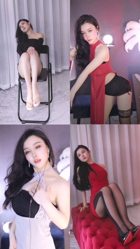 抖音极品身材【刘66】直播热舞剪辑高跟美腿[31V-3.83G]