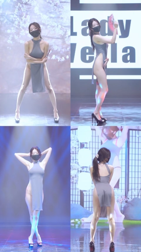 最近超级火的韩国小姐姐现场热舞 무대에서룩북을재현해봤어요[868M]