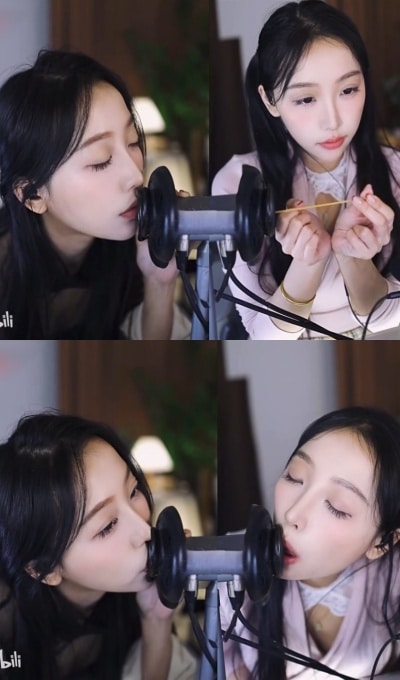 B站【酥酥学姐】充电视频 ASMR略略略和直升机[367M]