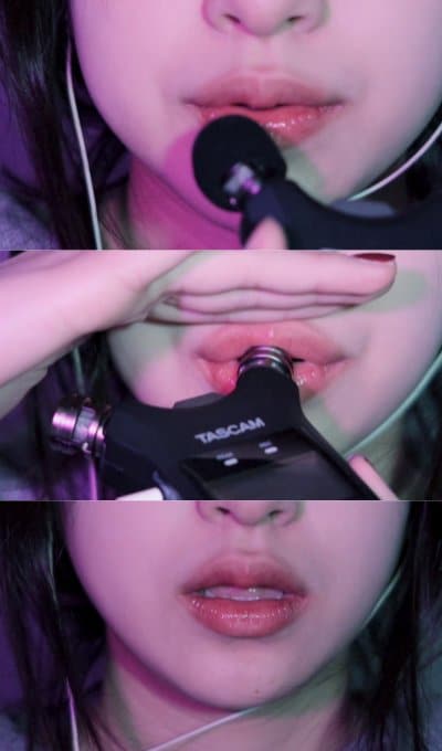 mini饼宝-ASMR音声近距离怼脸口腔触发音[641M]