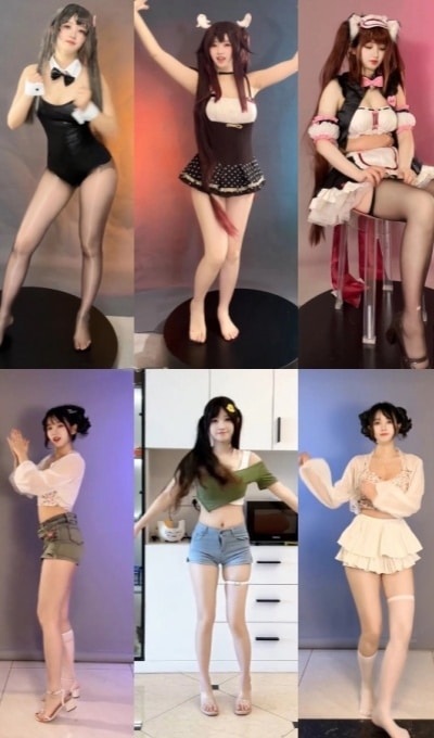 B站UP主一碗五花猫舞蹈视频精选+充电视频3部[12V-1.1G]