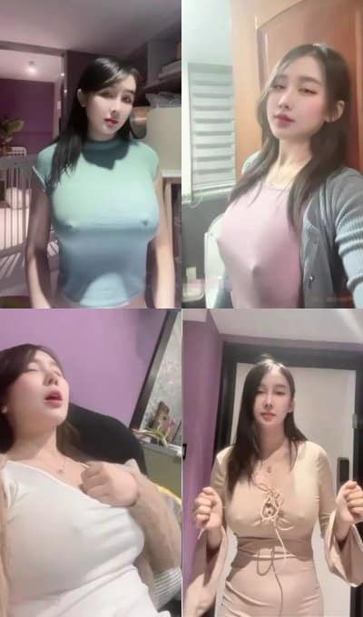 抖音40万粉丝【冰泉女神️】G罩巨RU无罩凸点抖胸舞[59V-299M]